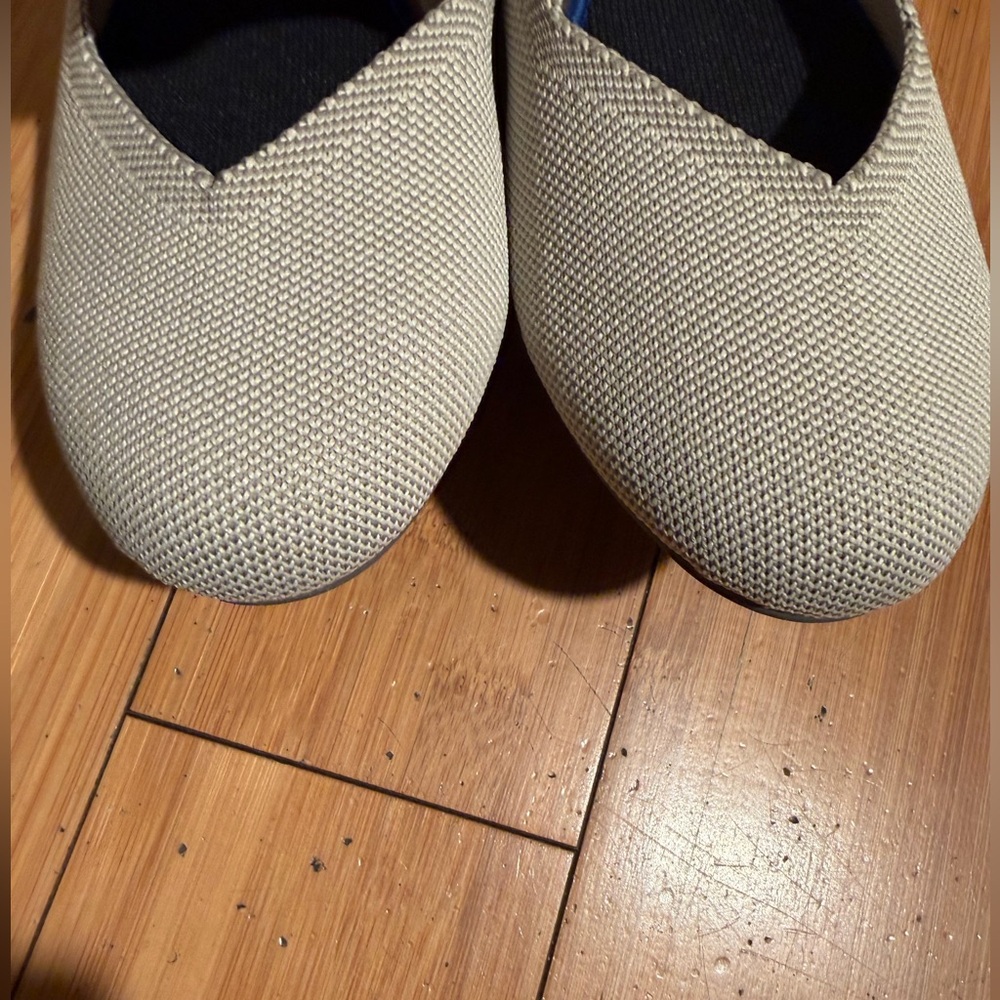 NWOT RETIRED Rothy's The Flat In Flax Birdseye Size 10.5 - Picture 4 of 16